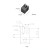 Thermally Conductive Adhesive Tape Black Heat Sink 7x7x10mm