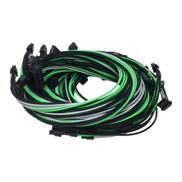 Premium Custom Single Sleeved Modular Cable Set for EVGA G2
