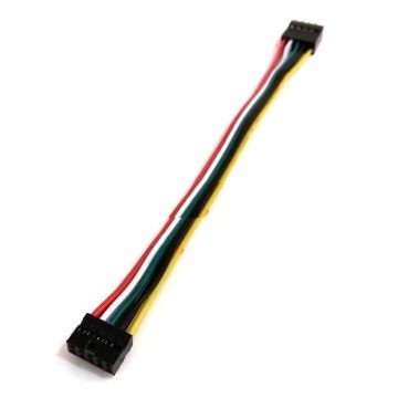 Mini USB 2.0mm 9-Pin to USB 2.54mm 9-Pin Internal Header Cable (14cm)