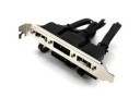 SATA to eSATA PCI Bracket with IDE Power (35cm)