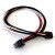 EPS CPU 8 Pin Modular Power Supply PSU Single Sleeved Cable for LEPA