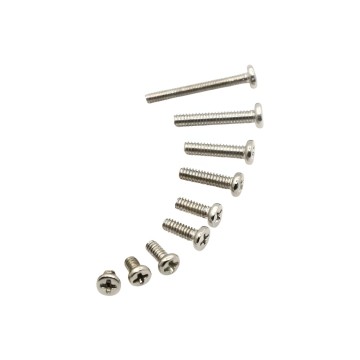 M1.0 Silver Screws 2mm 3mm 4mm 5mm 6mm 8mm 10mm