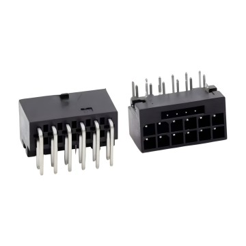 ATX 3.0 PCIe Gen 5 12VHPWR MicroFit 3.0 16 Pin Angled Power Connector