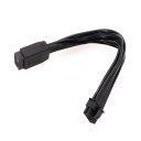 ATX 3.0 PCIe 5.0 600W 12VHPWR 16 Pin Male to Female Extension Cable