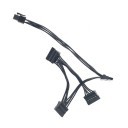 4 Pin to 4 x SATA Modular Direct Cable for HDPLEX