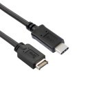 USB 3.1 Type E Front Panel Header to Type C Male Adapter Cable 50cm