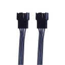 4 Pin Standard Fan Connector Male to Male Adapter Cable