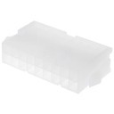 18-Pin Housing 4.2mm Pitch Male Connector w/ Pins (White)